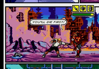 Comix Zone screenshot