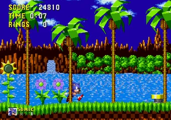 Sonic the Hedgehog game Sonic the Hedgehog screenshot