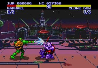 Teenage Mutant Ninja Turtles: Tournament Fighters screenshot
