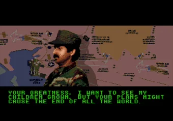 Desert Strike secret opening scene Desert Strike secret opening scene