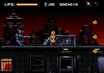 Weapon Select Cheat - Switching Between All Weapons RoboCop switching weapons using the Weapon Select cheat