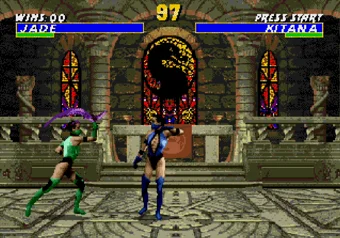 Jade performing special moves - UMK3 (SEGA Genesis) Jade performing her Boomerang move in Ultimate Mortal Kombat 3